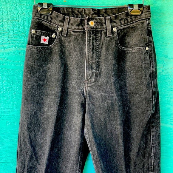 Rockies Denim - VINTAGE ROCKIES BAREBACK RELAXED BLACK WESTERN JEANS